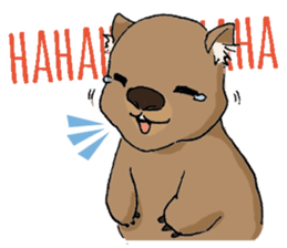 Wollie the Baby Wombat sticker #2866136