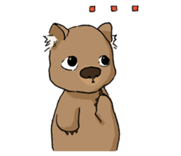 Wollie the Baby Wombat sticker #2866139