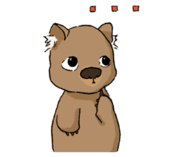 Wollie the Baby Wombat sticker #2866139