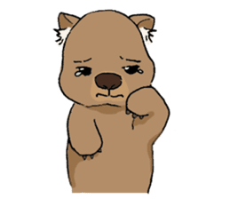 Wollie the Baby Wombat sticker #2866141