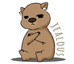 Wollie the Baby Wombat sticker #2866143