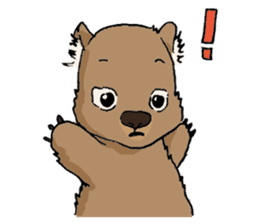 Wollie the Baby Wombat sticker #2866148