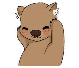 Wollie the Baby Wombat sticker #2866149