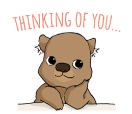 Wollie the Baby Wombat sticker #2866151