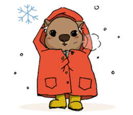 Wollie the Baby Wombat sticker #2866155