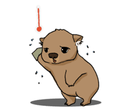 Wollie the Baby Wombat sticker #2866156