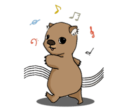 Wollie the Baby Wombat sticker #2866161