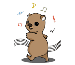 Wollie the Baby Wombat sticker #2866161