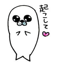 yarukinashi azarashi sticker #2866485