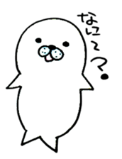 yarukinashi azarashi sticker #2866491