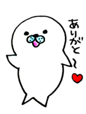 yarukinashi azarashi sticker #2866500