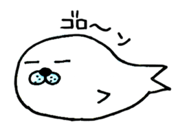 yarukinashi azarashi sticker #2866513