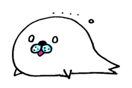 yarukinashi azarashi sticker #2866521