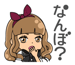 Daily conversation of the Fukuoka-Girl2 sticker #2866879