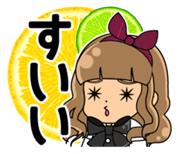Daily conversation of the Fukuoka-Girl2 sticker #2866880