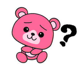 Pink Teddy Bear sticker #2866887