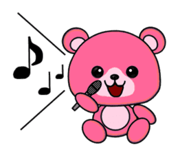 Pink Teddy Bear sticker #2866908