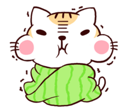 Towel Cat sticker #2867011