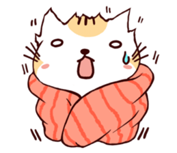 Towel Cat sticker #2867018