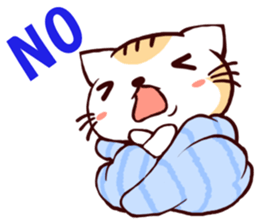 Towel Cat sticker #2867025