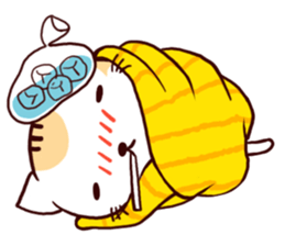 Towel Cat sticker #2867032