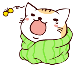 Towel Cat sticker #2867033