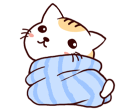 Towel Cat sticker #2867034