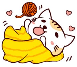 Towel Cat sticker #2867037