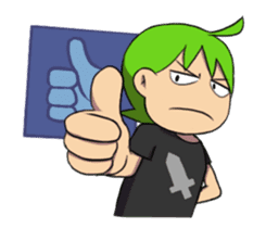 Green Boy Gamer sticker #2867279