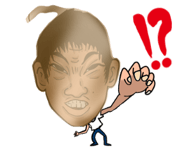 Big Face Sticker sticker #2867695