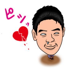 Big Face Sticker sticker #2867710