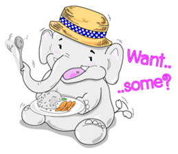 Bai Bua : Thai Elephant (Eng.Ver) sticker #2867812
