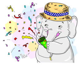 Bai Bua : Thai Elephant (Eng.Ver) sticker #2867821