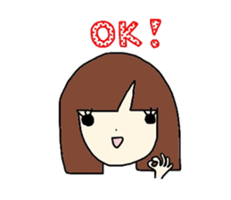 I am a ordinary girl sticker #2868571