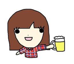 I am a ordinary girl sticker #2868606