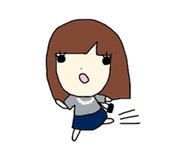 I am a ordinary girl sticker #2868610