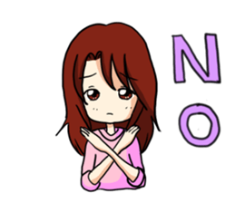 Kansai diet Girls sticker #2868817