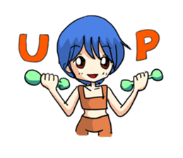 Kansai diet Girls sticker #2868827