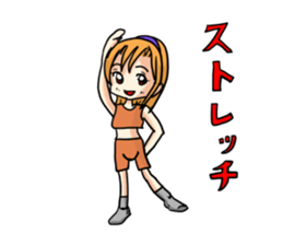 Kansai diet Girls sticker #2868829