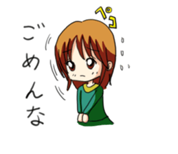 Kansai diet Girls sticker #2868834