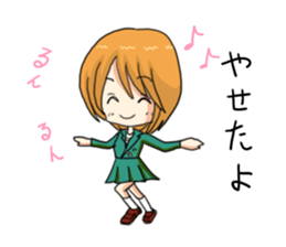 Kansai diet Girls sticker #2868845