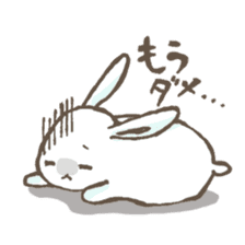 Everyday of rabbit and cat sticker #2869330