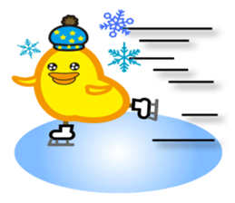 A chick with shining eyes sticker #2869765