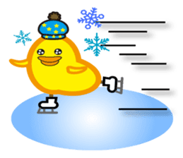 A chick with shining eyes sticker #2869765