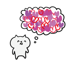 The cat which escapes from reality 2 sticker #2870265