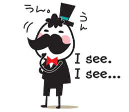 Mr. Moustache sticker #2870732