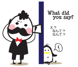 Mr. Moustache sticker #2870733