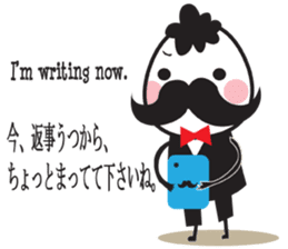 Mr. Moustache sticker #2870734