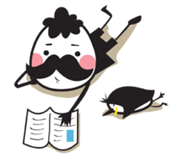 Mr. Moustache sticker #2870738