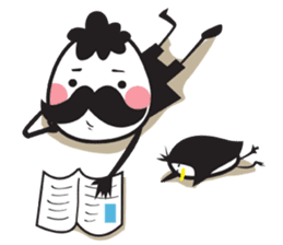 Mr. Moustache sticker #2870738